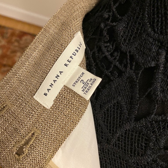 Banana Republic Skirt - Tan, Size 2 - Picture 6 of 7